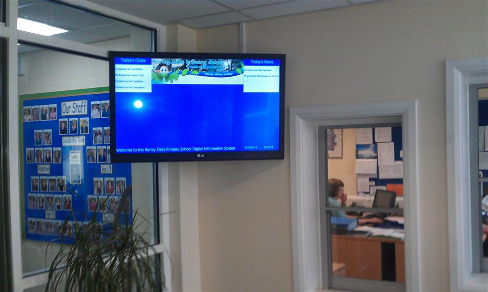 digital signage primary schools education Systembridge AV